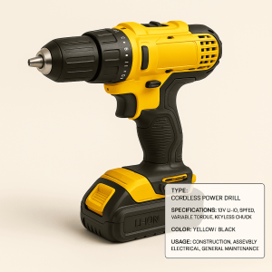 Cordless Power Drill Supplier in Dammam Saudi Arabia