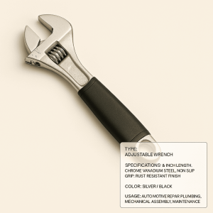 Adjustable Wrench Supplier in Dammam – BlueSky Durable & Professional Tools