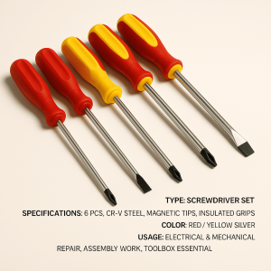 6-Piece Screwdriver Set in Dammam Saudi Arabia – Ergonomic & Durable Tools
