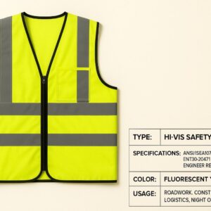 Hi-Vis Safety Vest Supplier in Dammam Saudi Arabia