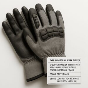 Industrial Work Gloves Supplier in Dammam Saudi Arabia