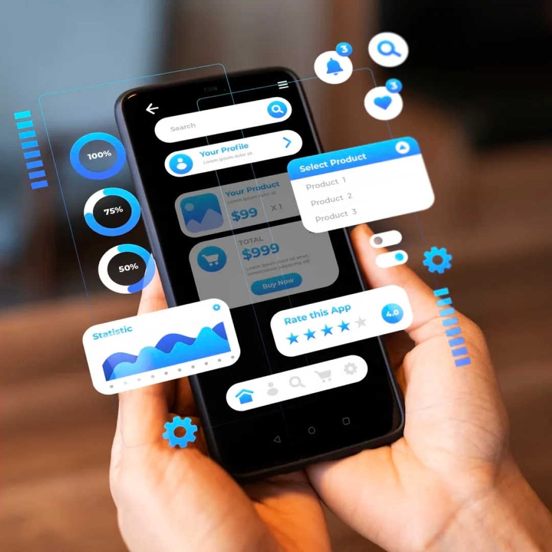 Mobile app development services provided by digital experts in Dammam
