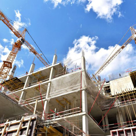 Construction and development project by civil works company in Dammam