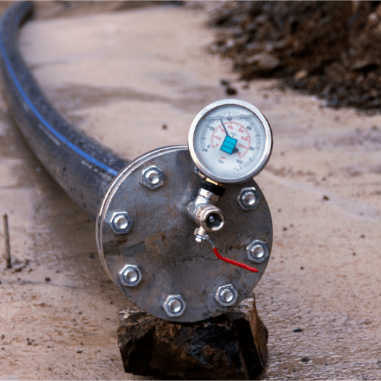 Pipeline pressure testing services in Dammam