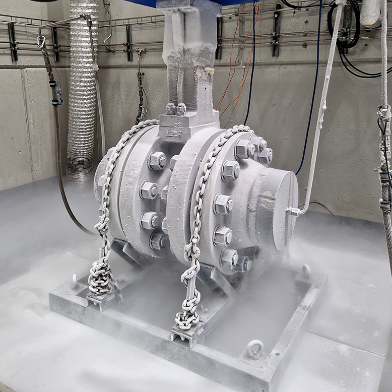 Valve and component pressure testing services in Dammam