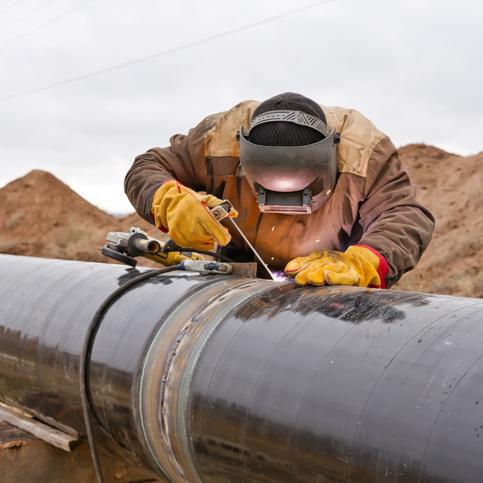 Pipeline and pressure welding services in Dammam