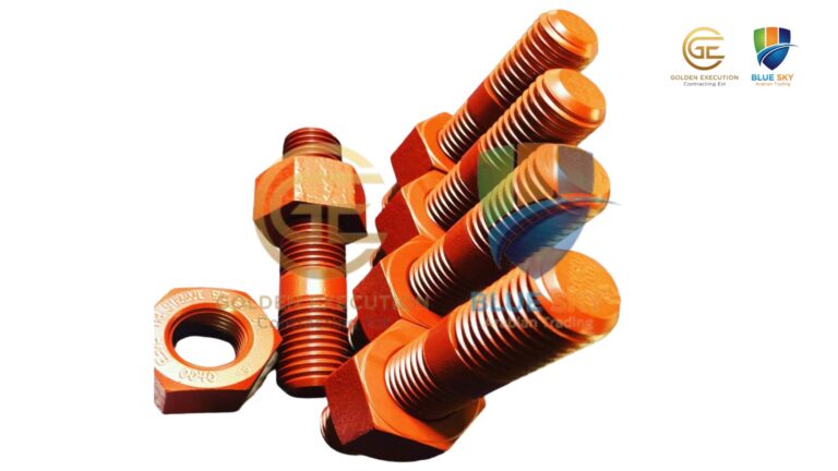 Premium API BSL-2 3rd Edition heat-treated nuts and studs for critical bolting applications in energy, refinery, and petrochemical sectors.