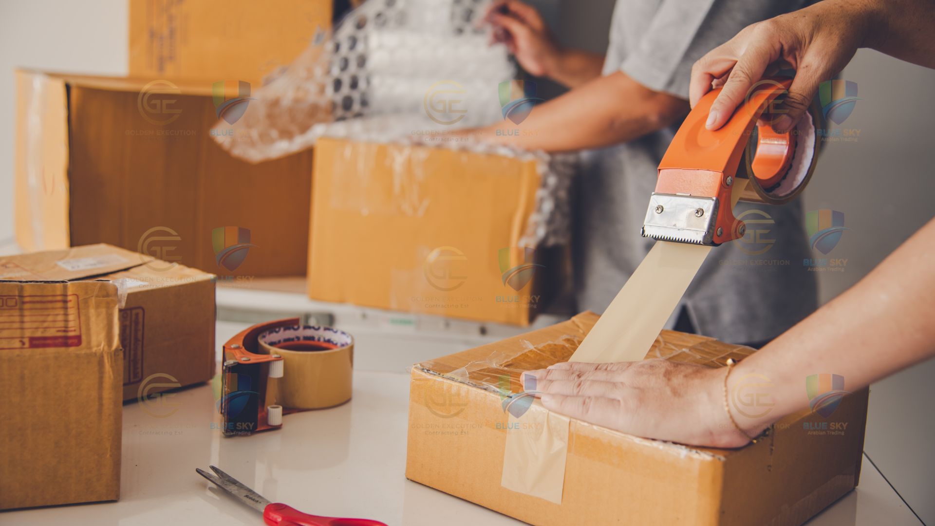 Packing and shipping tips for industrial fasteners by BlueSky Arabian Steel in Riyadh, ensuring ISO 9001 certified, API 20E compliant bolts and studs are securely packed with full traceability and MTC documentation
