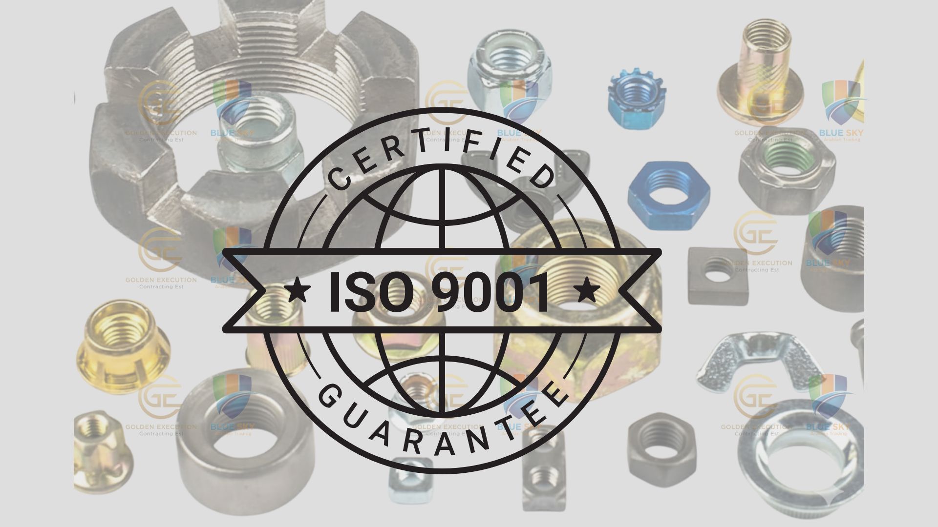 Certified ISO 9001 Compliance Fasteners in Riydah for industrial and construction use