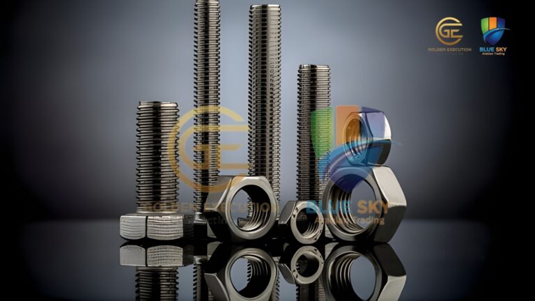 High performance Grade L7 and Grade 7L bolts and studs supplied by BlueSky Arabian Steel in Riyadh for oil, gas, petrochemical, and high-temperature applications.