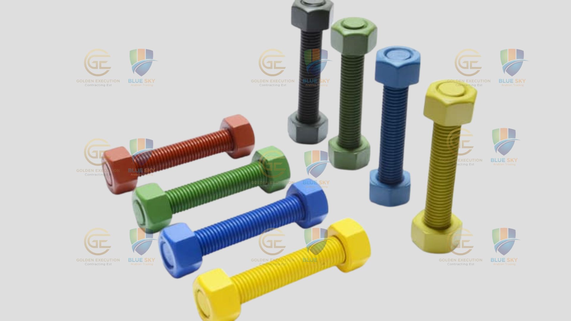 Premium coated API 20E fasteners supplier in Riydah providing surface treated bolts, studs, and nuts with ISO 9001 quality systems, full heat number traceability, and authentic MTC documentation