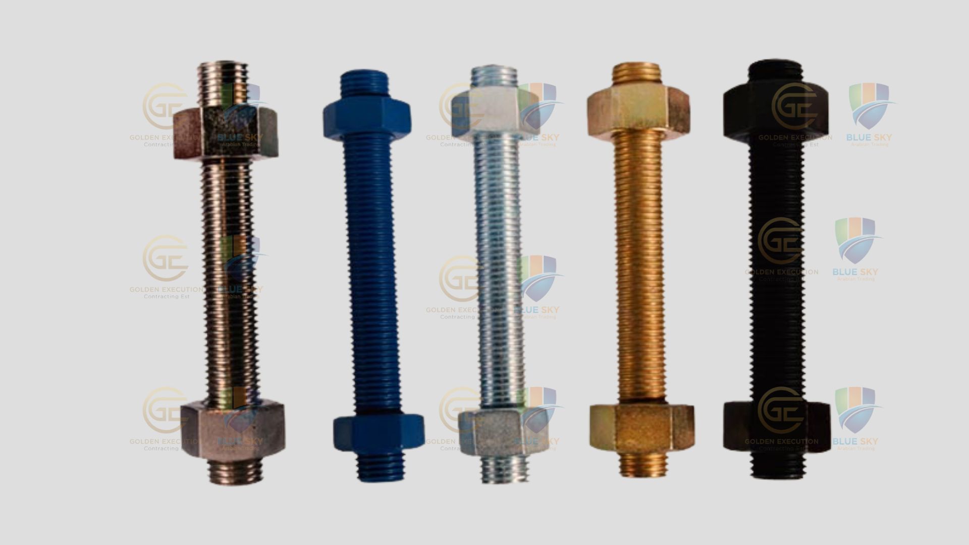 Trusted industrial fastening from the best stud bolts supplier in Jeddah.