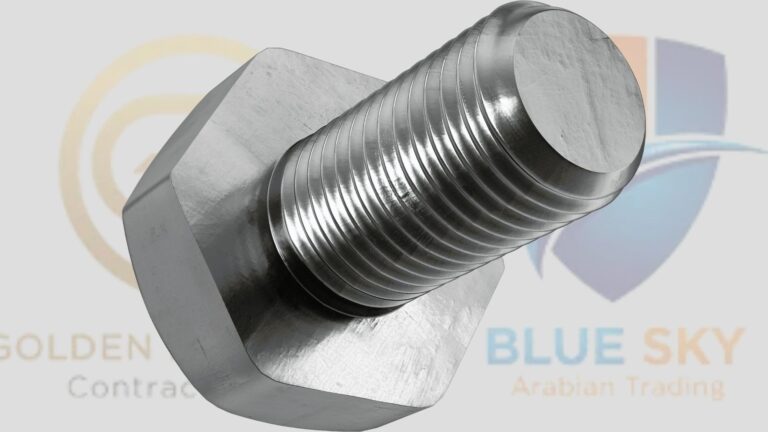 Corrosion-resistant zinc yellow plated stud bolts in Jeddah offering durable fastening, industrial-grade coating, high strength, and reliable performance solutions.