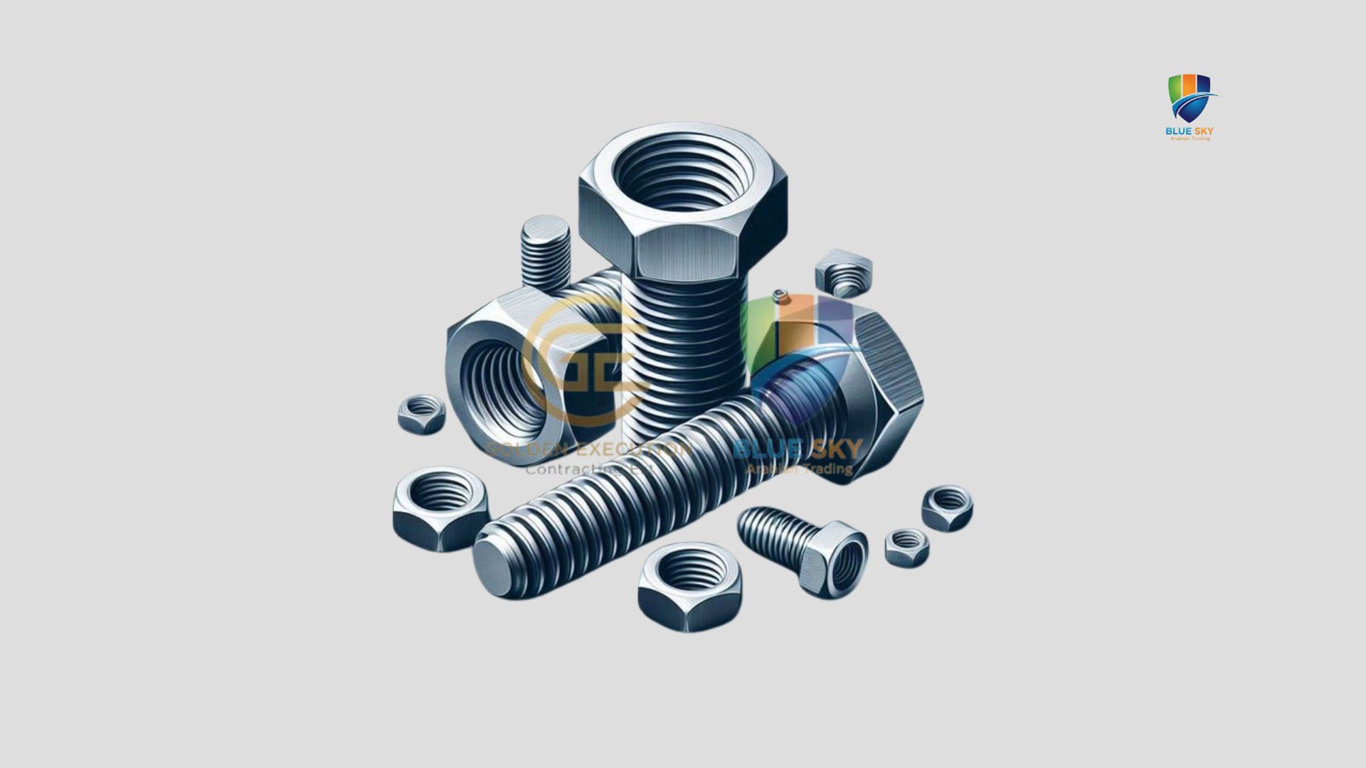 Best ASTM A194 2H API 20E Nuts in Jubail | BlueSky Arabian