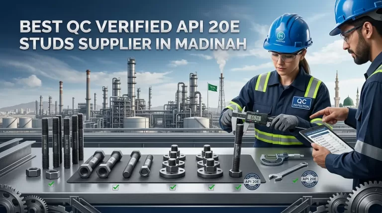 QC Verified API 20E Stud Bolts Supplier in Madinah Saudi Arabia