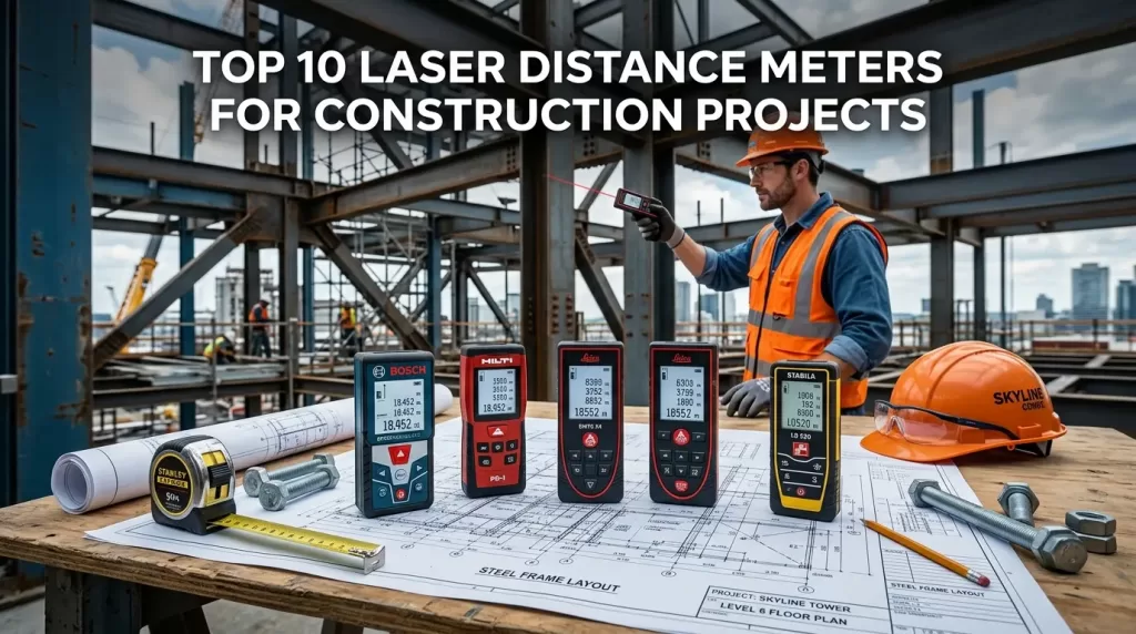 Top 10 Laser Distance Meters for Construction Projects used by professional builders