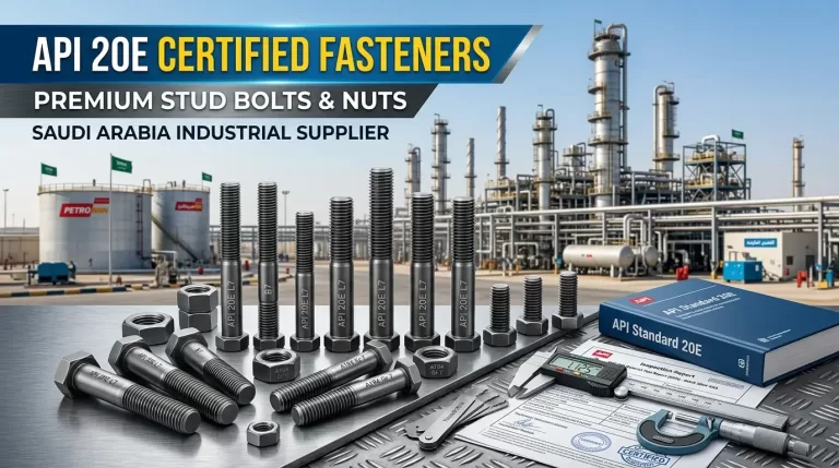 API 20E tested and verified supplier in Madinah providing certified industrial bolting solutions