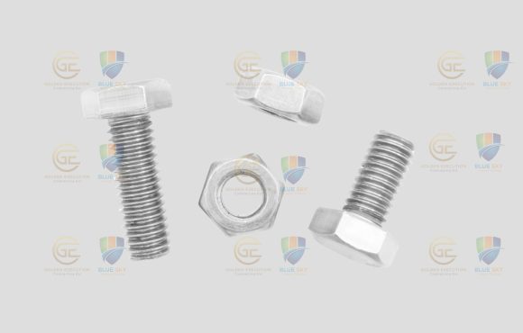 Industrial Fastener Standards Explained, featuring bolts, nuts, and studs labeled with ISO, API, ASTM certifications, demonstrating compliance, quality, and reliability for construction, oil, gas, and industrial projects.
