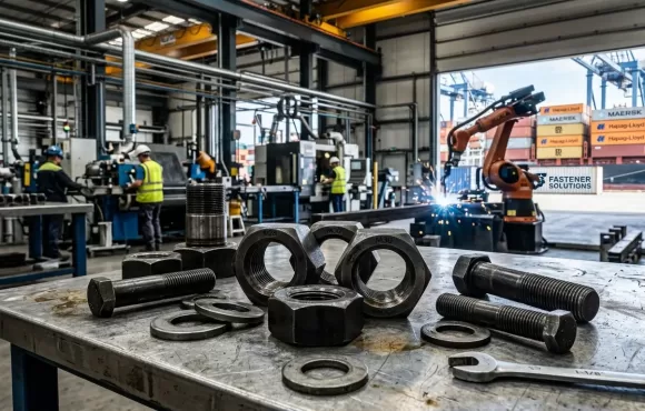 Heavy duty hex nuts exporter supplying industrial fasteners for global markets